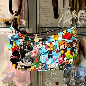 New! Tokidoki Multicolor Cartoon Shoulder Bag